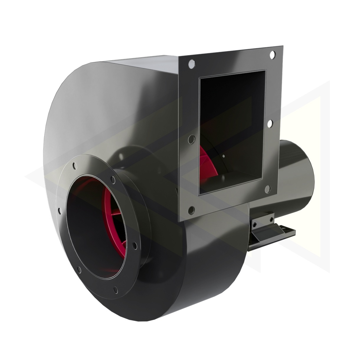 Wentylator z chłodzeniem wałka Czarny 1100W
