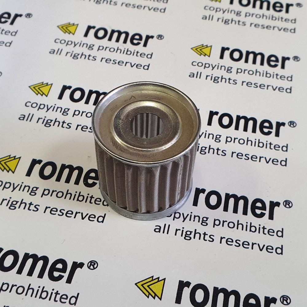 Oil filter insert for the burner