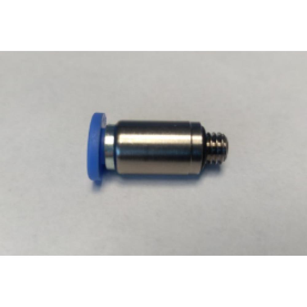 Straight cylindrical plug connector M5 fi 4