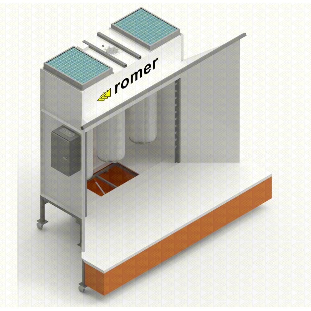 Cabine de pólvora KPO-3O-L