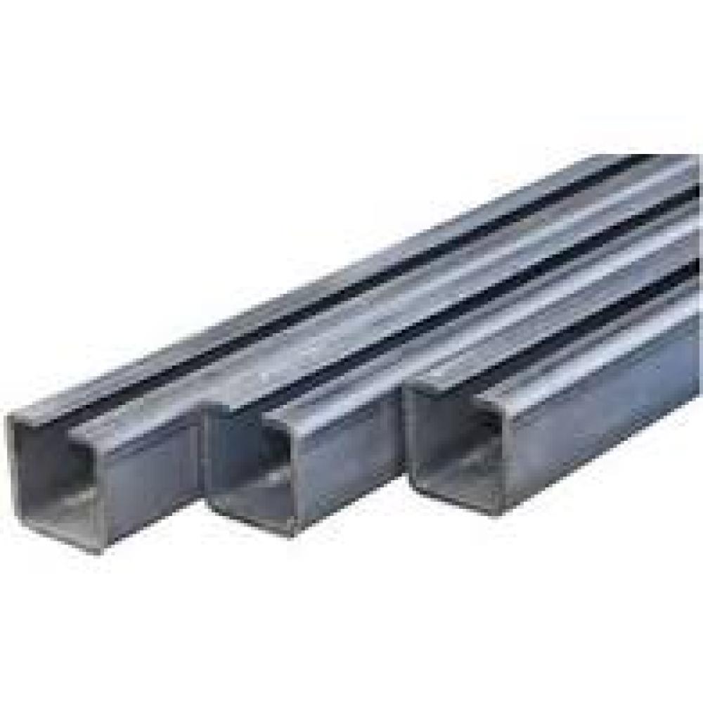 Traverse-rail trans. straight, cut Galvanized/70x70