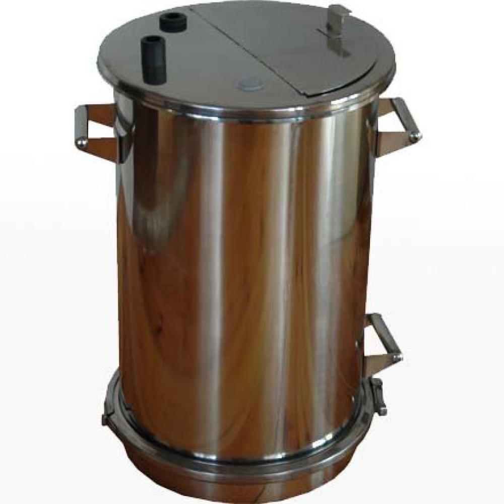 Serbatoio fluidificato in acciaio inox D380 H550 50L