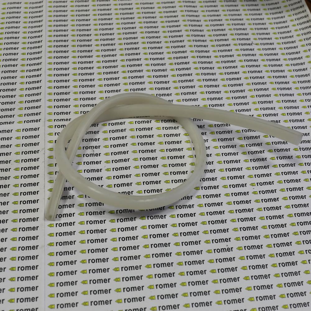 White narrow gasket 15x11mm (4)