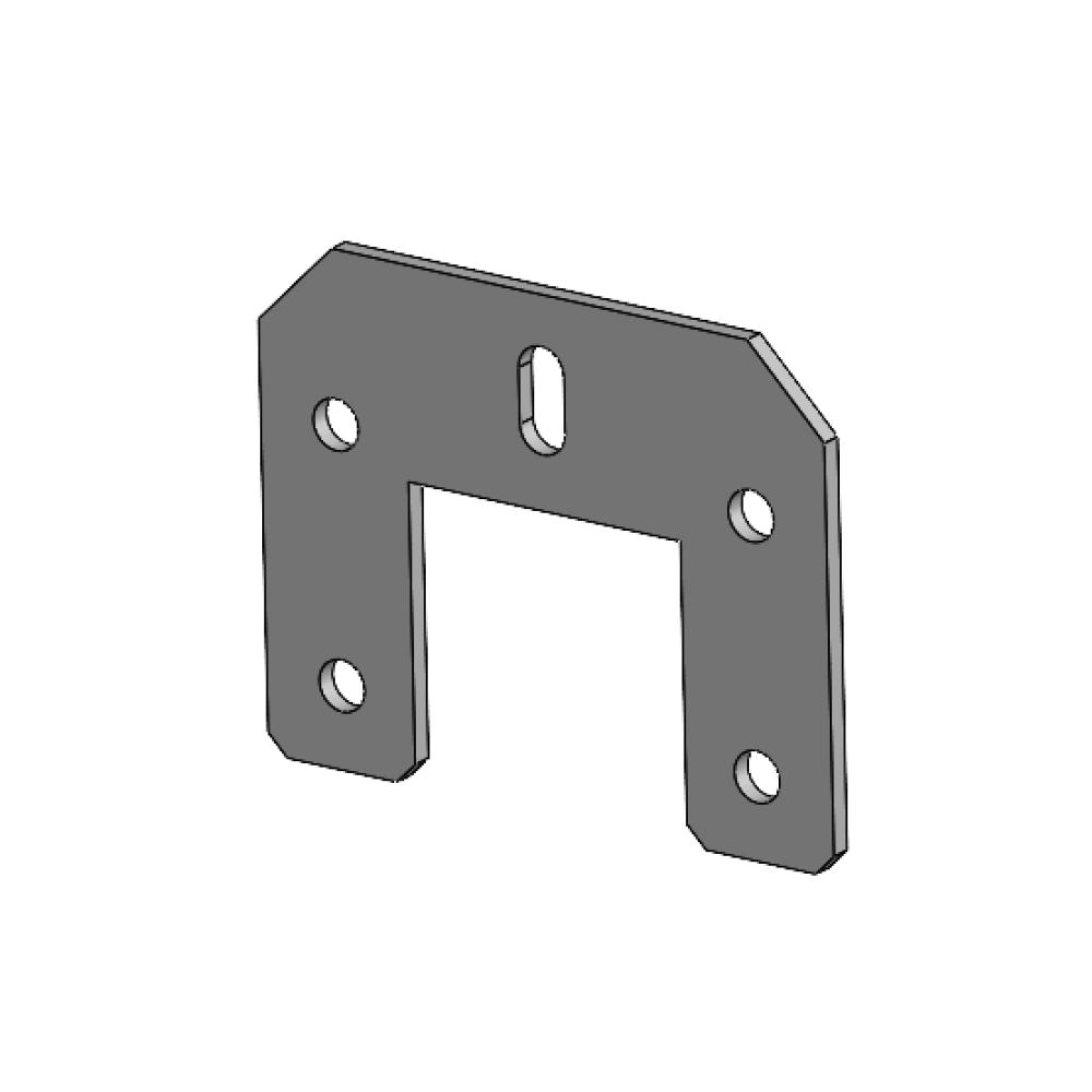 BL-035 Rail ending 70x70x3