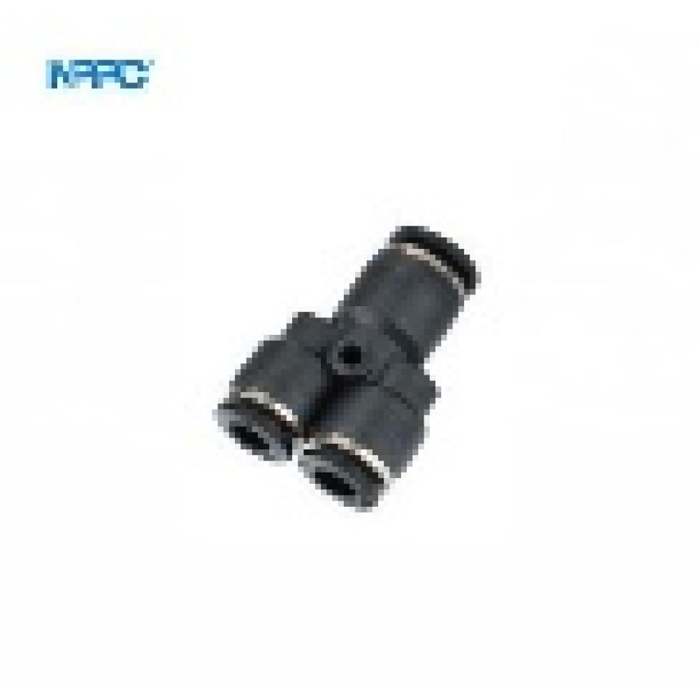 PW kunststof connector, maat 12-10 mm