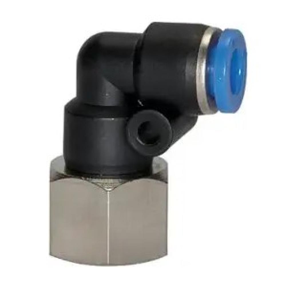R1/4W angular plug connector for 8 ts hose