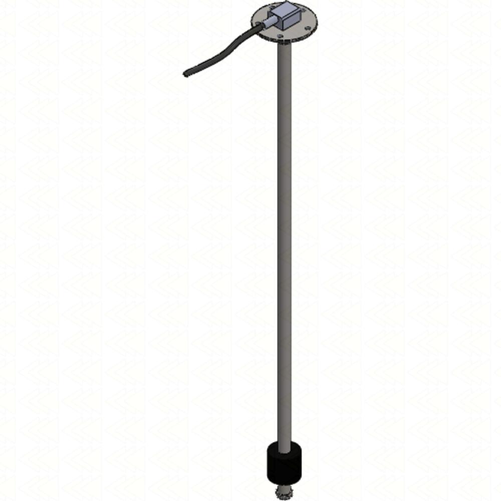 Czujnik poziomu cieczy 600mm 0-190Om 