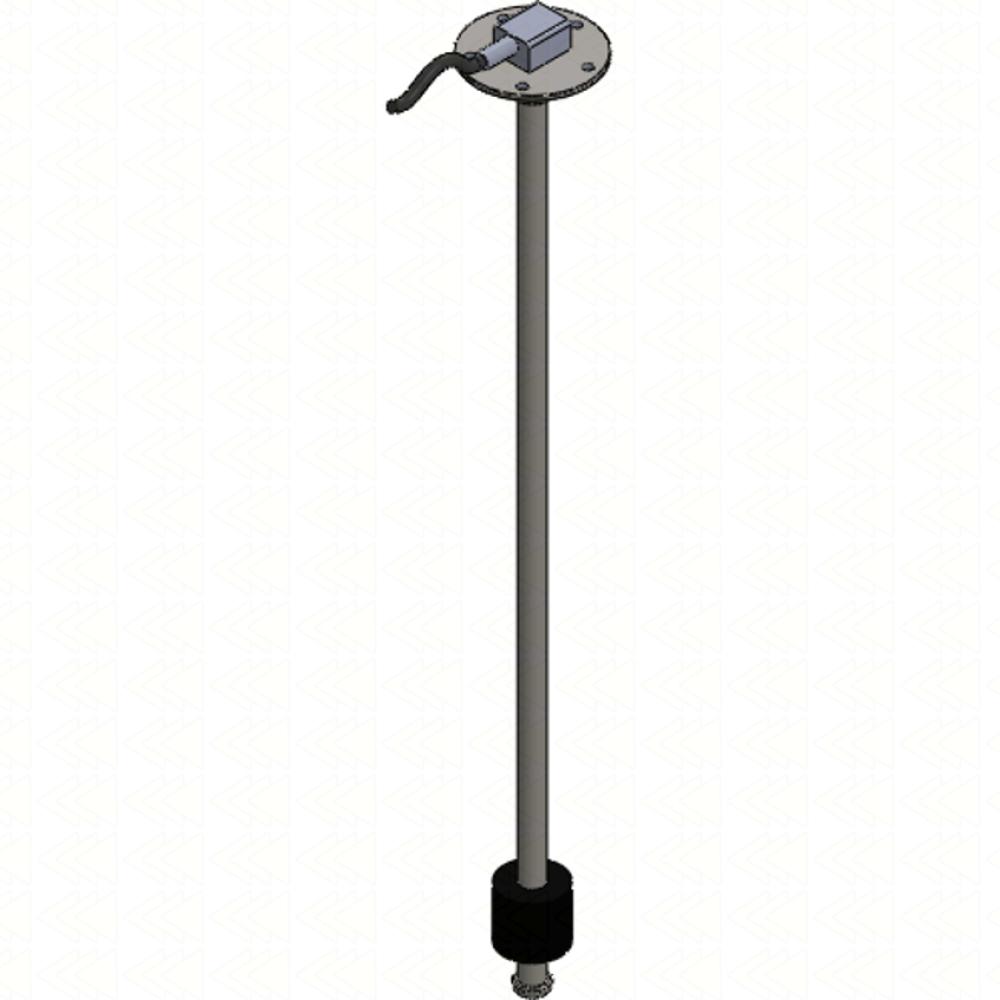 Czujnik poziomu cieczy 500mm 0-190Ohm