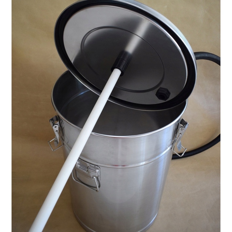 Zbiornik z fluid. Delta nierdzewny D360 H480 49L