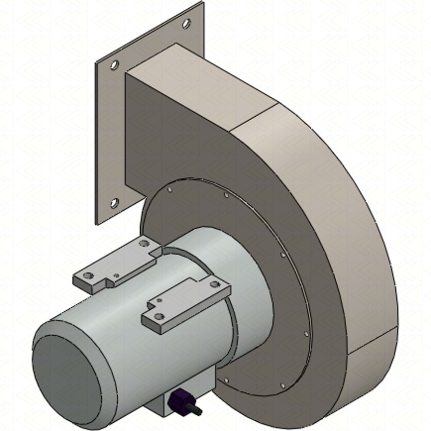 Wentylator z chłodzeniem wałka SS304 180W