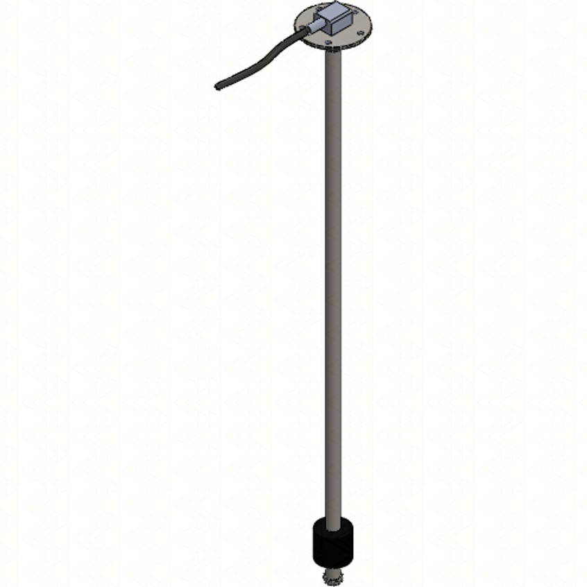 Czujnik poziomu cieczy 600mm 0-190Om 